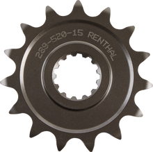 RENTHAL Front Sprocket - 15 Tooth 289--520-15P