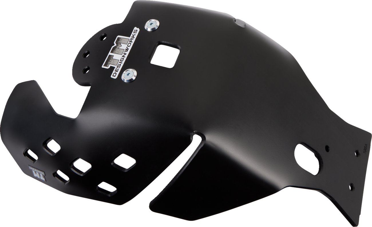 T.M. DESIGNWORKS Skid Plate - Black - Yamaha YAMC-475-BK