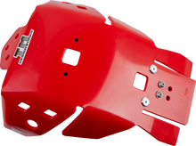 T.M. DESIGNWORKS Skid Plate - Red - Honda HOMC-470-RD