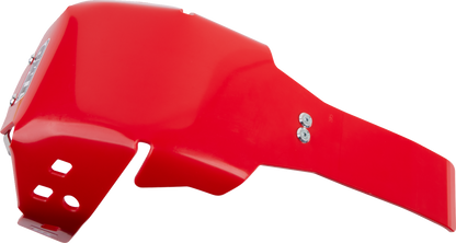T.M. DESIGNWORKS Skid Plate - Red - CRF 450L/RL/X HOLG-465-RD
