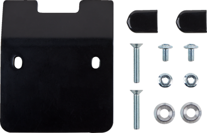 T.M. DESIGNWORKS Skid Plate - Black - Honda HOLG-470-BK