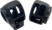 DRAG SPECIALTIES Handlebar Switch Housing Kit - Cruise - Black H07-0773AMB