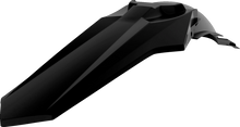 POLISPORT Fender - Rear - Restyle - Black - RM 125/250 8596200002