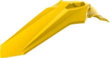 POLISPORT Fender - Rear - Restyle - Yellow - RM 125/250 8596200001