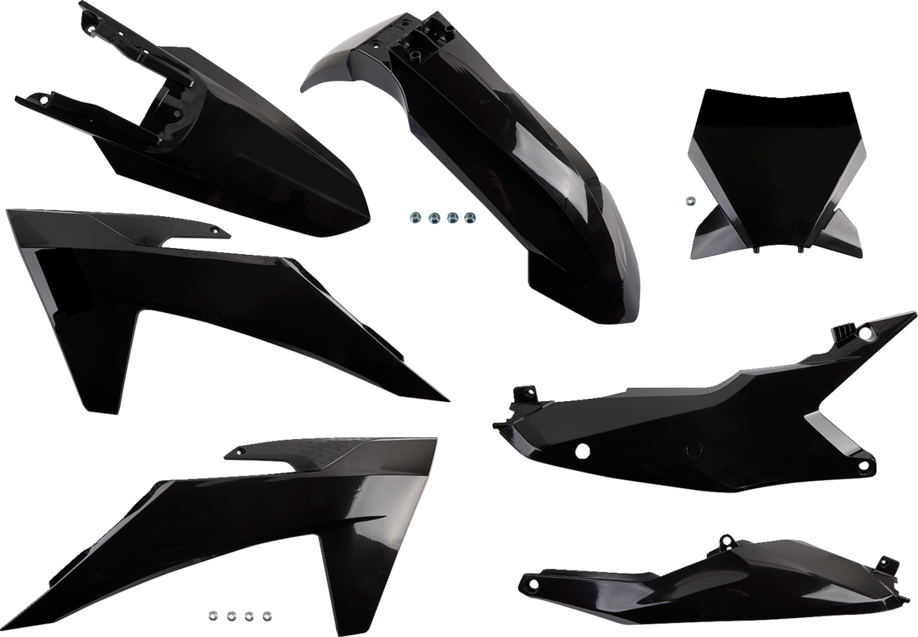 UFO Replacement Body Kit - Black - KTM - SX '23-'24 KTKIT529@001