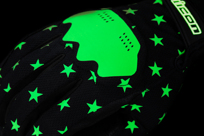 ICON Hooligan™ Old Glory Gloves - Glow - XL 3301-4695