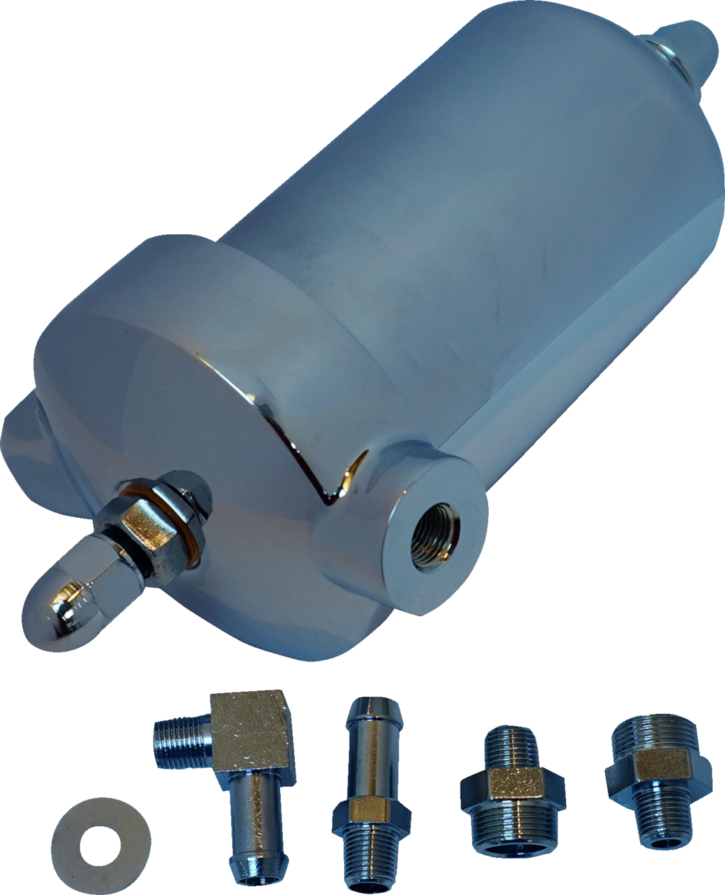 DRAG SPECIALTIES Oil Filter Assembly - Chrome 14-0007