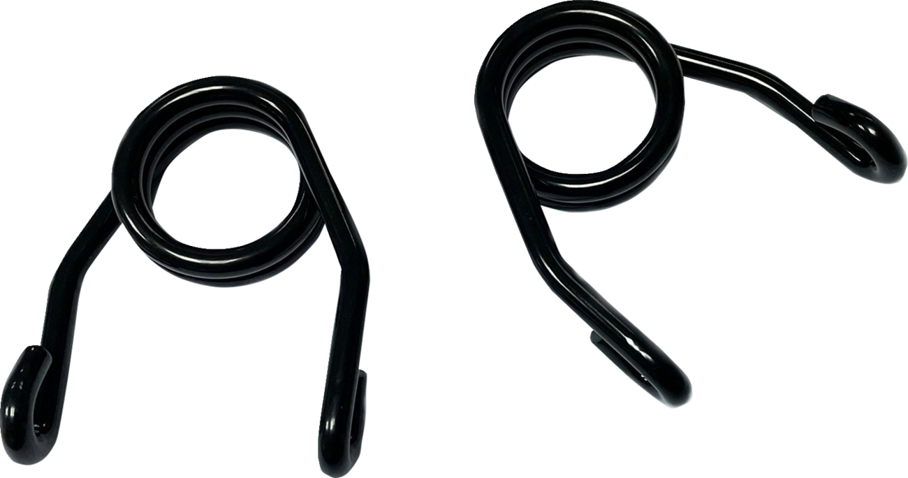 DRAG SPECIALTIES Torsion Seat Springs - Black - 3" 098021