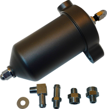 DRAG SPECIALTIES Oil Filter Assembly - Black 14-0007MB