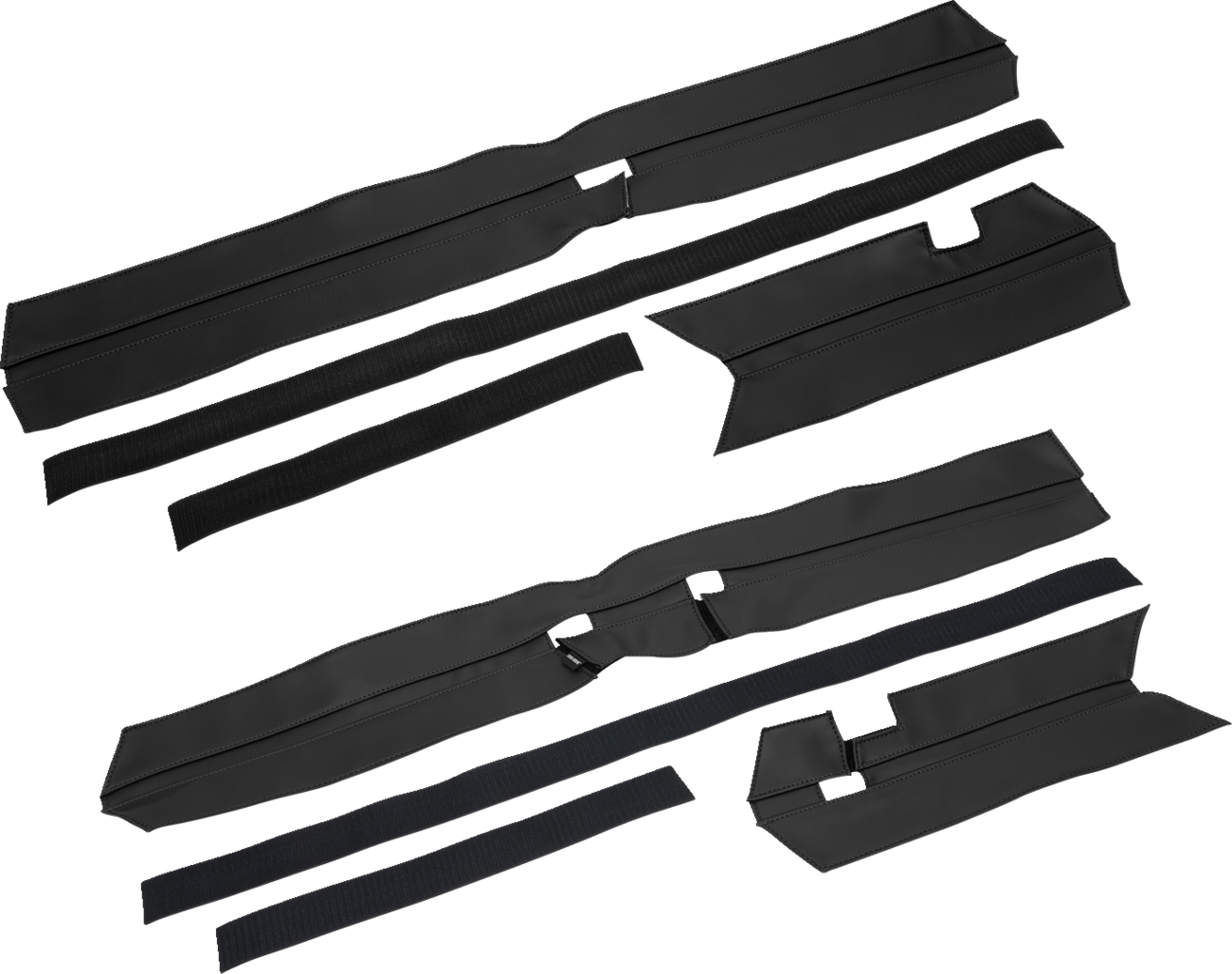SHOW CHROME Frame Tube Cover - Black - Slingshot H44-11BK