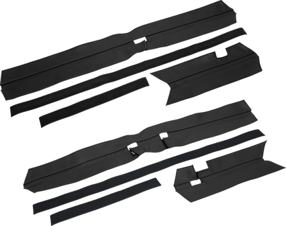 SHOW CHROME Frame Tube Cover - Black - Slingshot H44-11BK