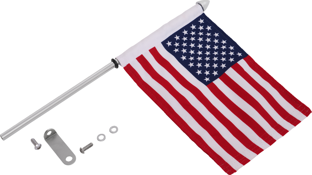 SHOW CHROME Flag Pole - Chrome - Slingshot 44-106