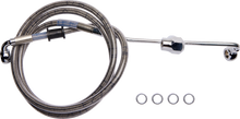 DRAG SPECIALTIES Brake Line - Rear - Non-ABS - Stainless Steel 6141900