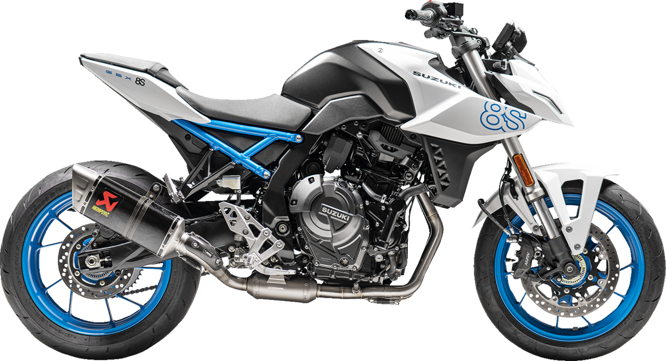 AKRAPOVIC Racing Line Exhaust System S-S8R1-EEC