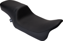 DRAG SPECIALTIES SEATS Predator 2-Up Seat - Vinyl - Black - Smooth - w/o Backrest - FLH/FLT '08-'24 0801-1487