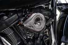 S&S CYCLE Stealth Mini Teardrop Air Cleaner - M8 - Lava Chrome 170-0782