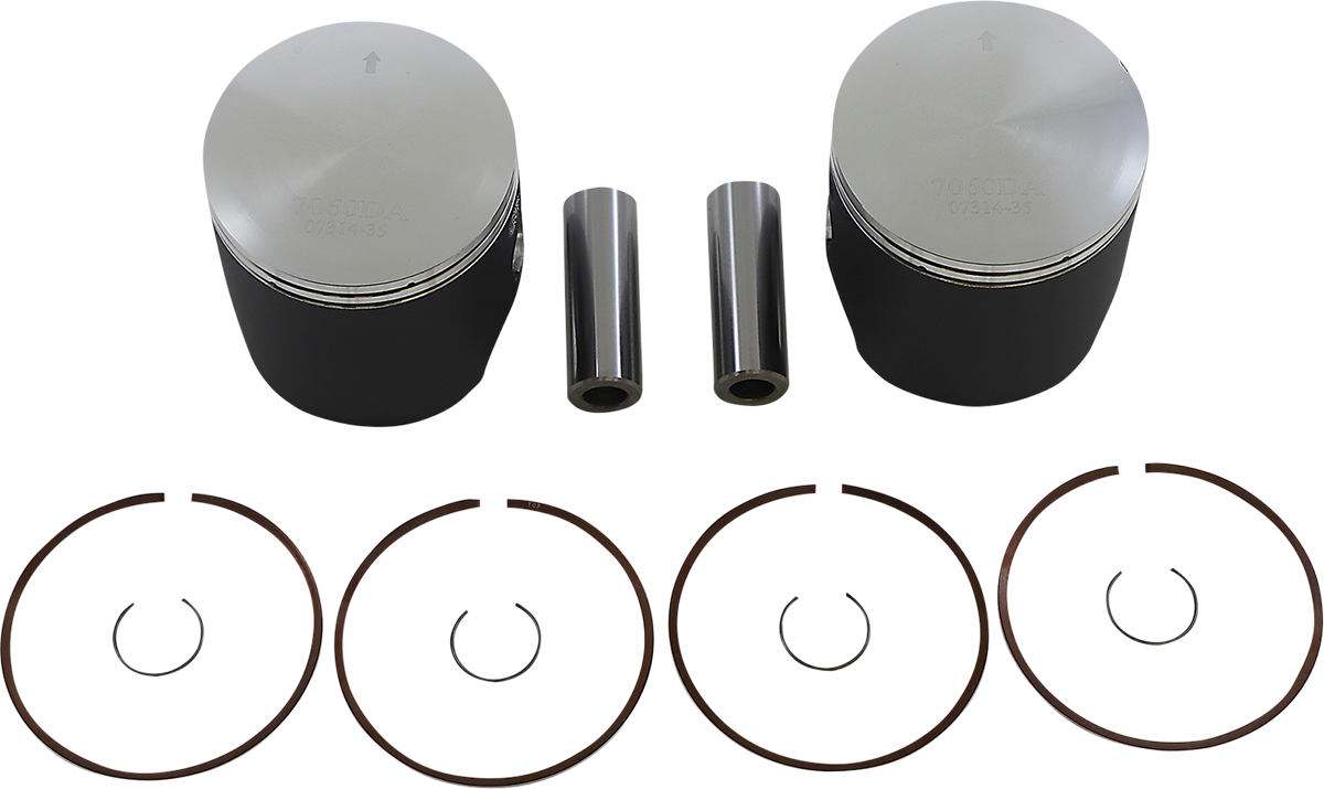 WOSSNER Piston Kit - 82.36 mm - Ski Doo | Lynx K7060D050-2