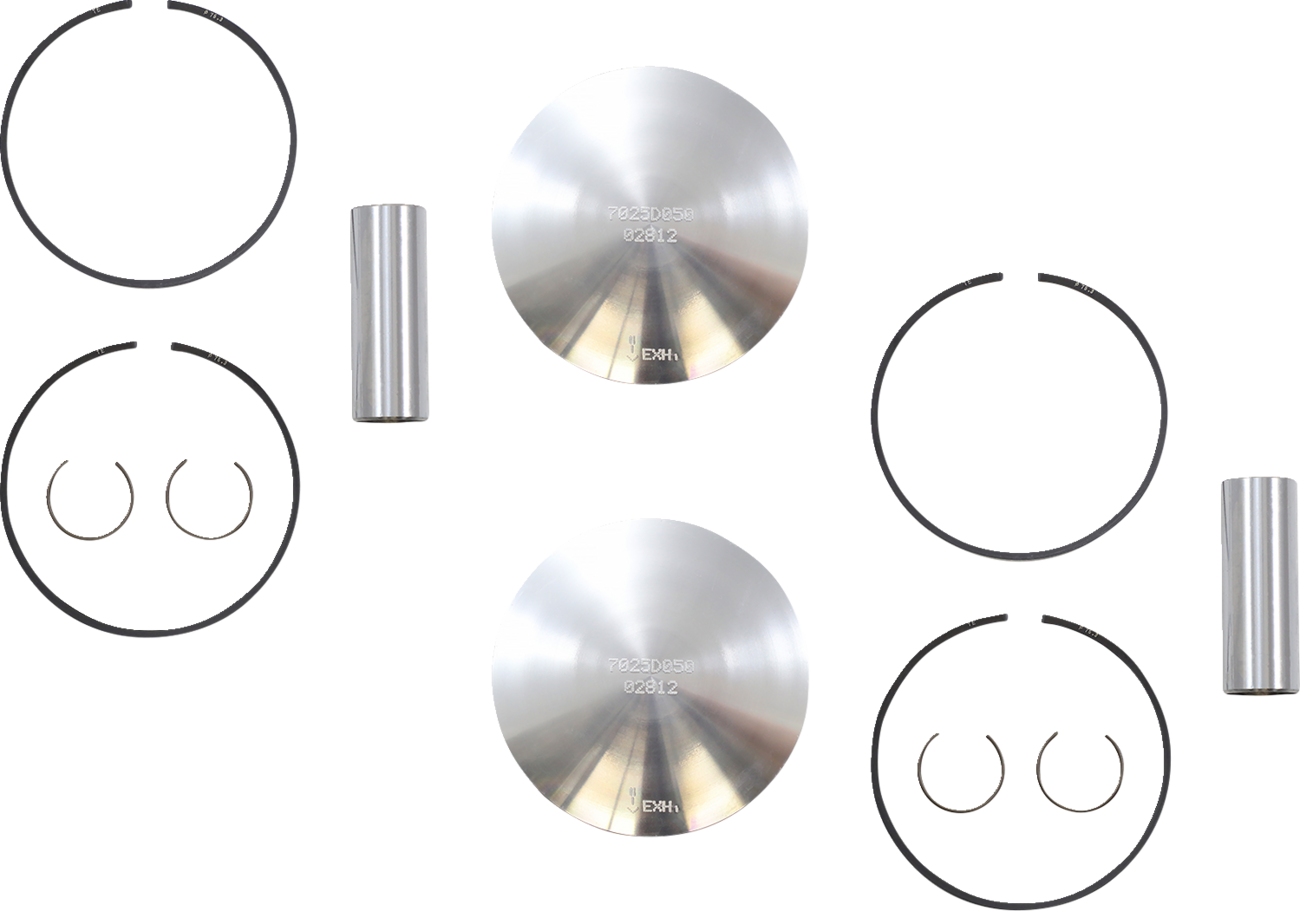 WOSSNER Piston Kit - 74.68 mm - Yamaha K7025DA-2
