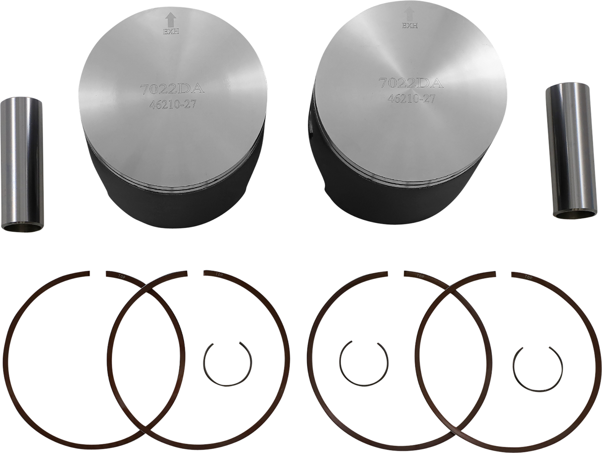 WOSSNER Piston Kit - 82.36 mm - Ski Doo | Lynx K7022D050-2