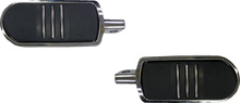 DRAG SPECIALTIES Sweeper Foot Pegs - Chrome - FX P17-0346C
