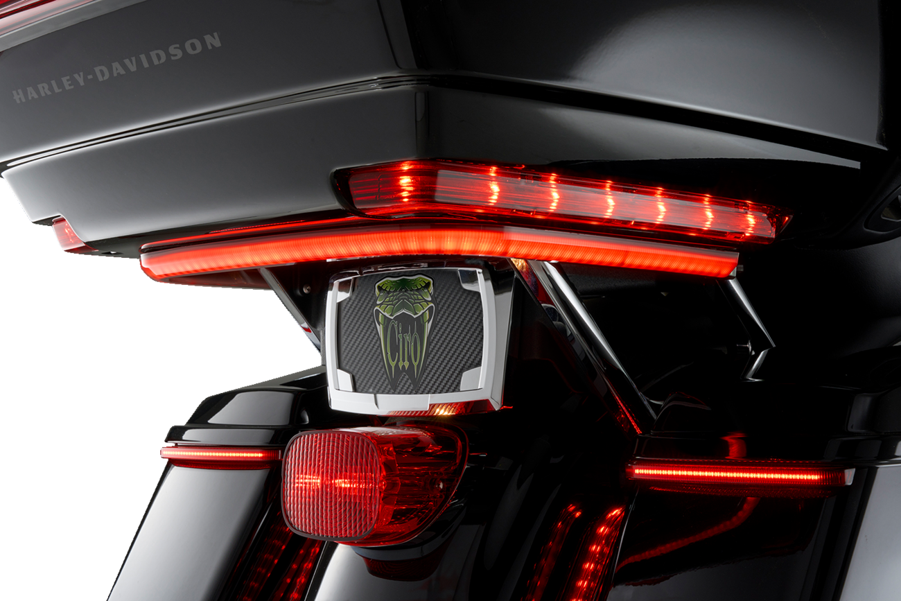 CIRO Tour-Pak Taillight - Light Smoke Lens 40160