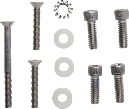 LA CHOPPERS Gauge Mount - Dual - Bronze - FLT LA-7397-03Z