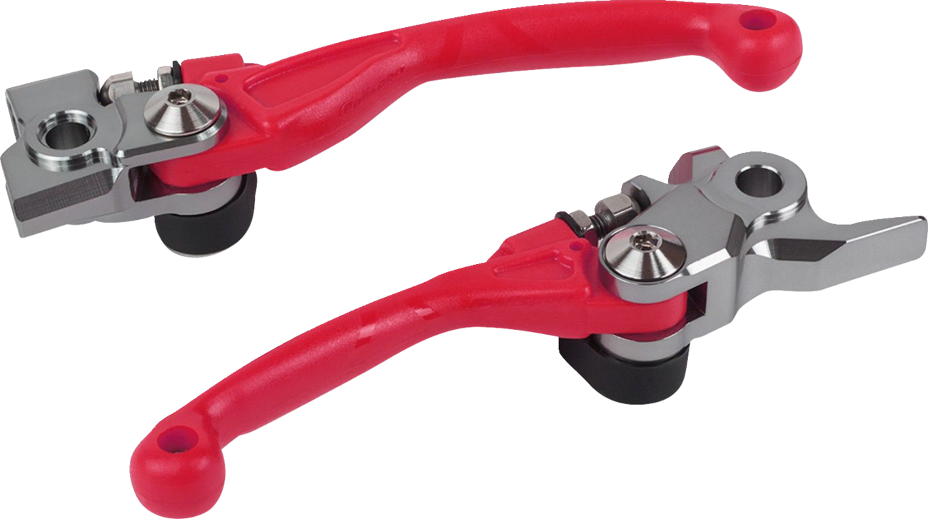 POLISPORT Pivot Unbreakable Lever Set - Red 8487200008