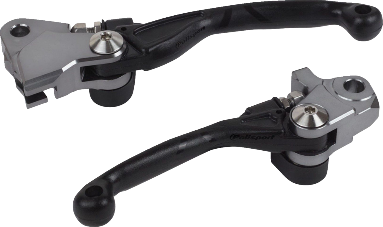 POLISPORT Pivot Unbreakable Lever Set - Black 8487200033