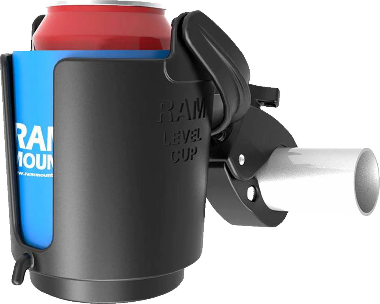 RAM MOUNTS Tough-Claw™ Mount with Level Cup™ Drink Holder RAM-B-132-400