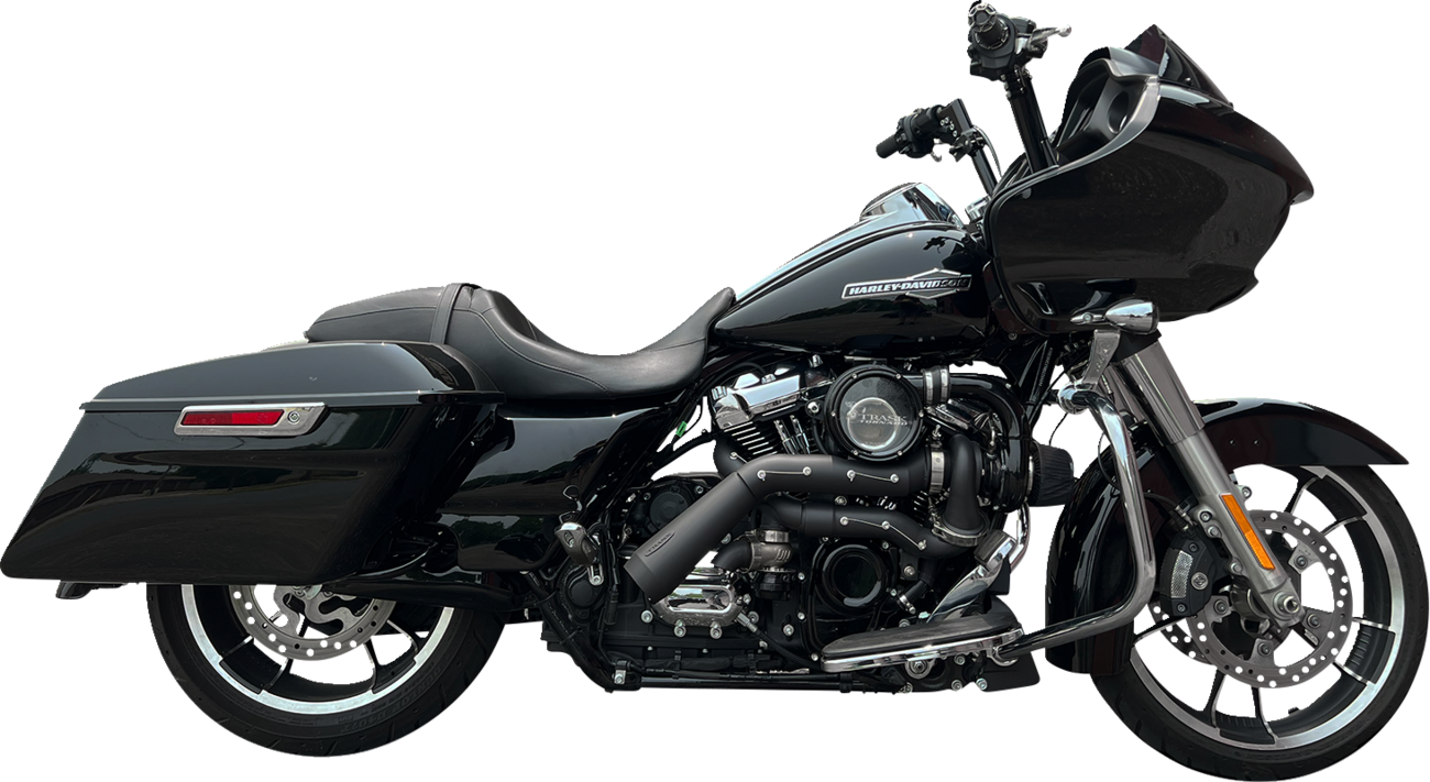 TRASK Tornado Turbo Performance Kit - Black with Black Exhaust - M8 TM-7600-BK