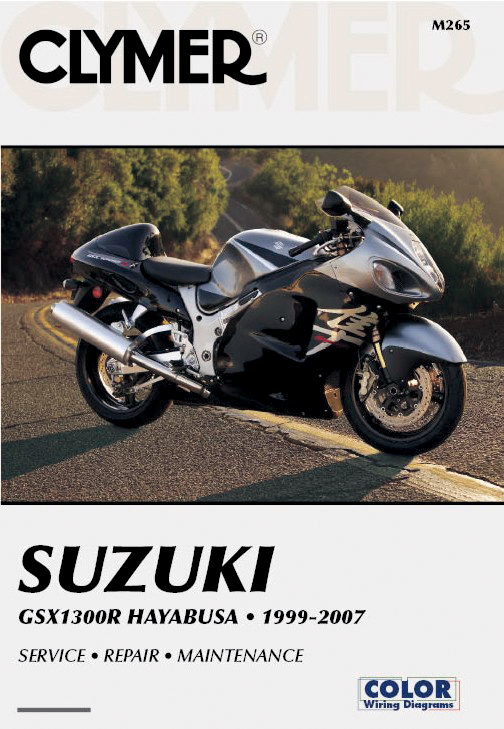 CLYMER Manual - Suzuki - GSX1300R Hayabusa '99-'07 CM265