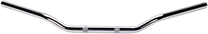 FLANDERS 1" Metric Cruiser Handlebar - Clubman Style - Chrome 650-08743