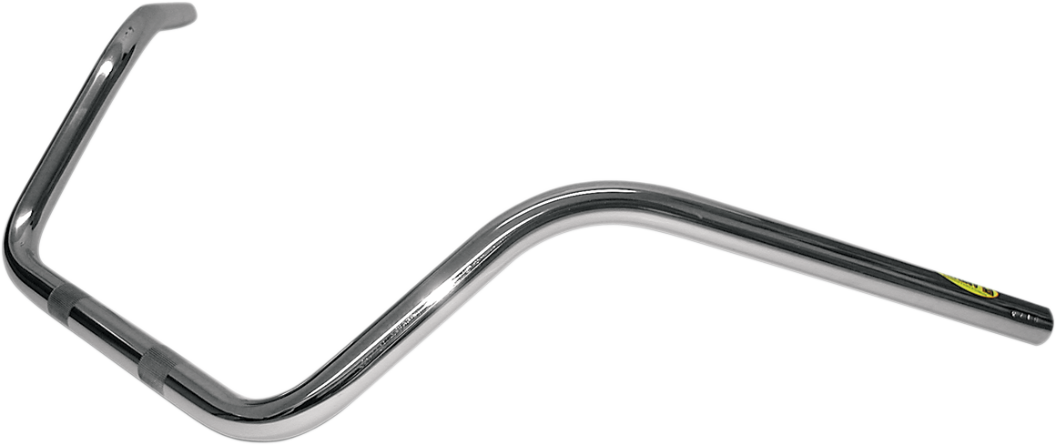 FLANDERS 1" Metric Cruiser Handlebar - Wide Center Pullback - Chrome 650-08173