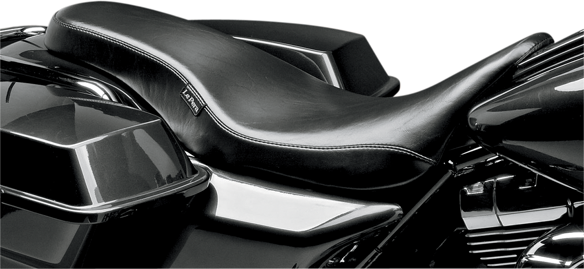 LE PERA Cobra Full-Length Seat - Smooth - Black - FL '08-'24 LK-079
