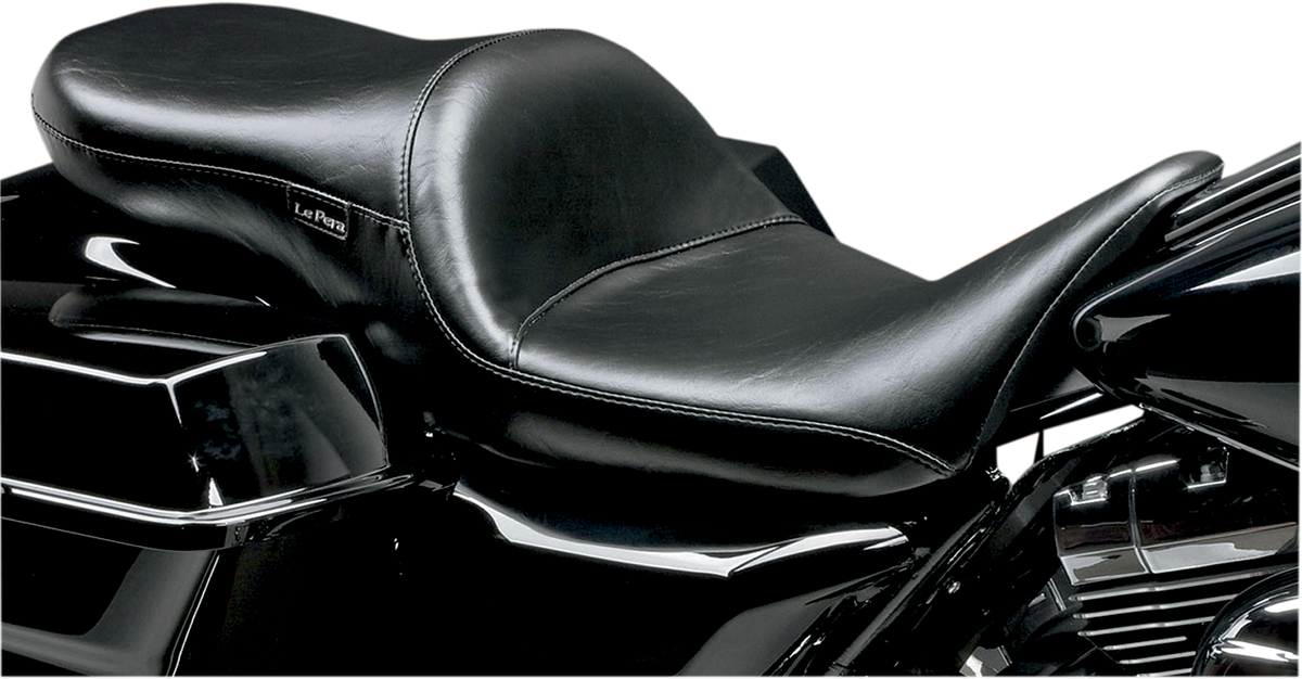 LE PERA Maverick Daddy Long Legs Seat - Black - Smooth - FL '08-'23 LK-957DLS