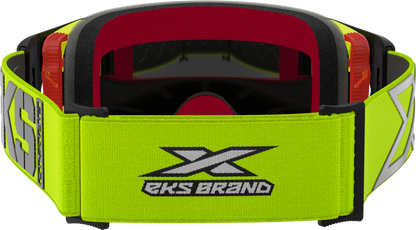 Lucid Caliber Goggle Flo Yellow Gold Mirror Lens