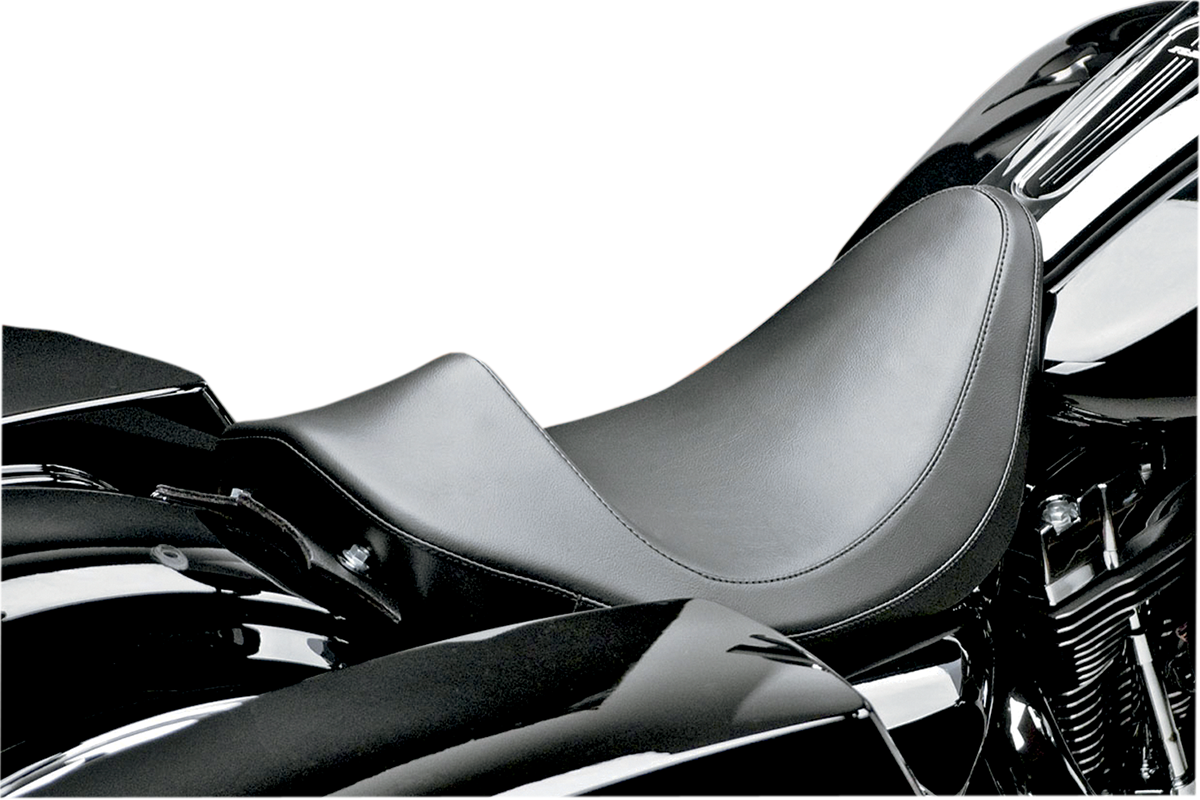 LE PERA Villain Solo Seat - Smooth - Black - FL '08-'23 LK-807