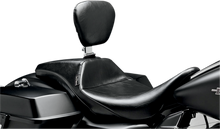 LE PERA Outcast Daddy Long Legs Seat - Full-Length - w/ Backrest - Smooth - Black - FL '08-'24 LK-987DLBR
