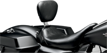 LE PERA Bare Bones Solo Seat - w/ Removable Drivers Backrest - Smooth - Black - FL '08-'23 LK-005BR