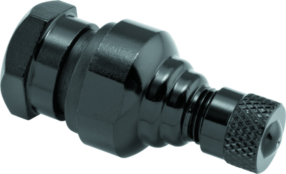 BikeMaster Valve Stem Aluminum 11.3mm Pair - Black