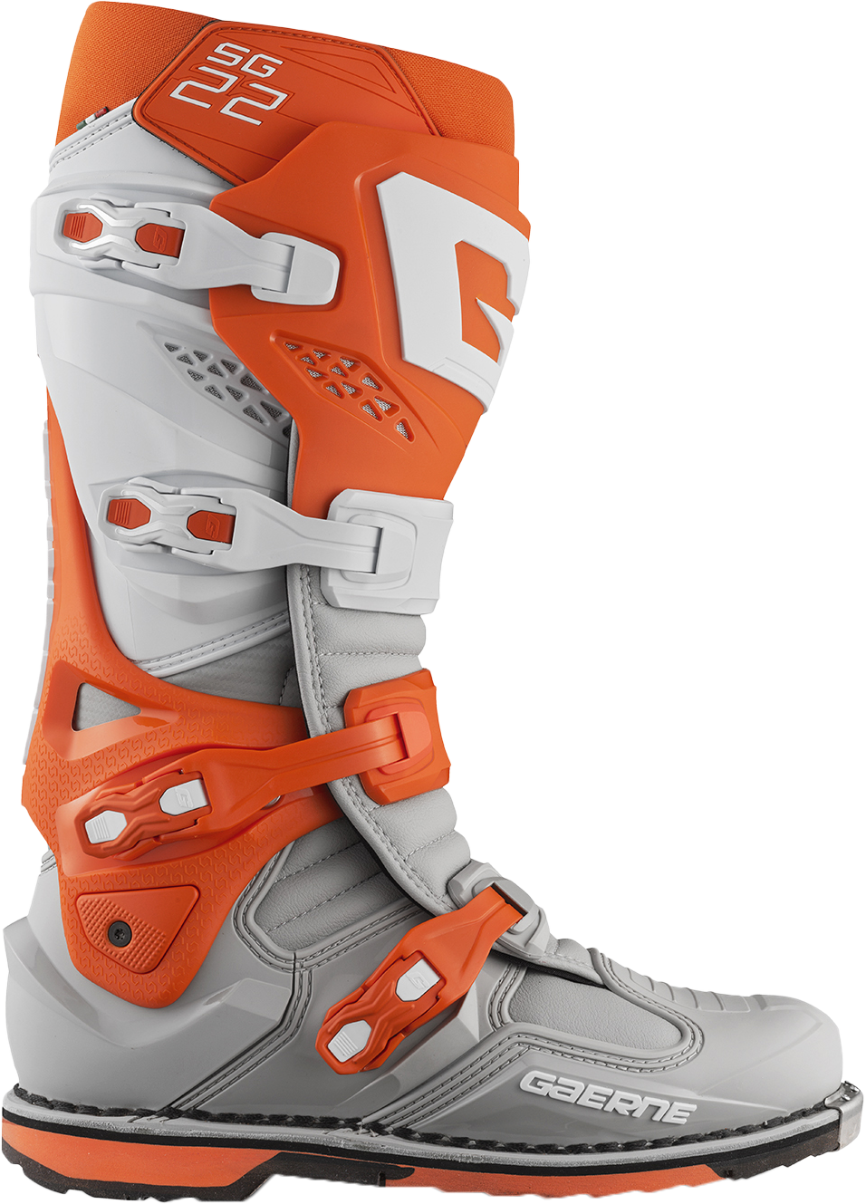 Sg 22 Boots Orange/White/Grey Sz 8