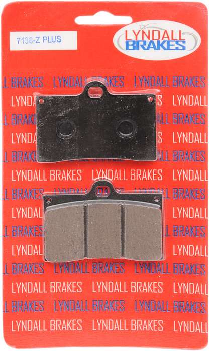 LYNDALL RACING BRAKES LLC Z-Plus Brake Pads - Brembo 7138-Z+