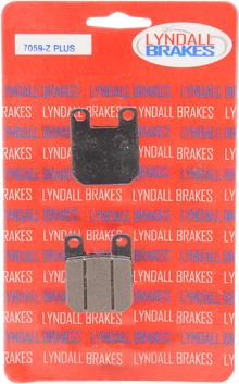 LYNDALL RACING BRAKES LLC Z-Plus Brake Pads - PM Calipers 7153-Z+