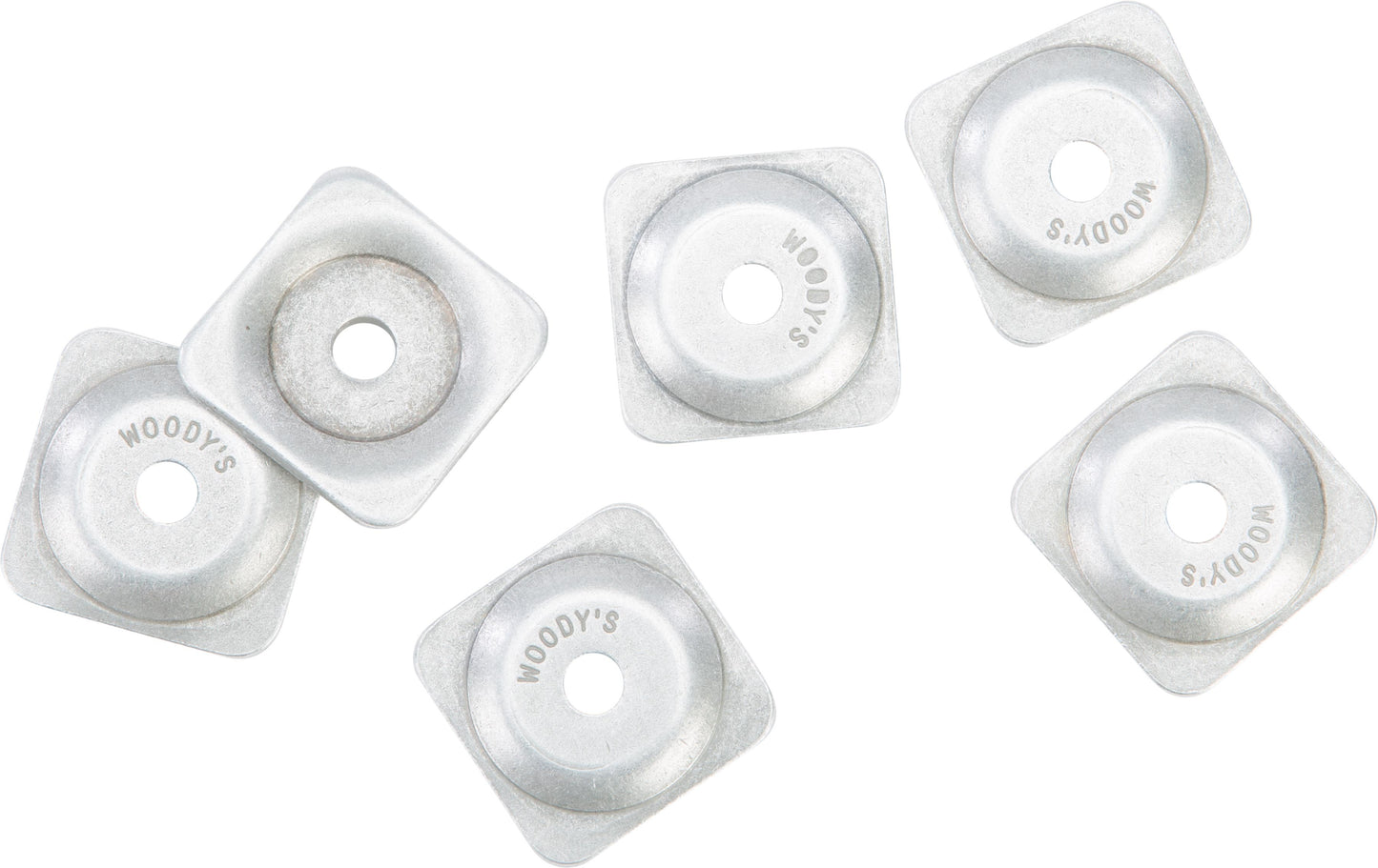 Grand Digger Support Plates Square 5/16" 6/Pk