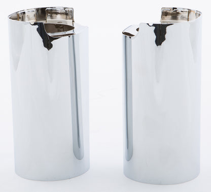 Upper Fork Tube Covers Chrome Touring 14 Up