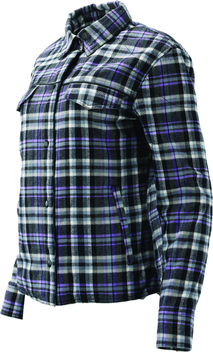 Kuryakyn Leather By River Road Cameo Flannel Moto Shirt Womens - Small