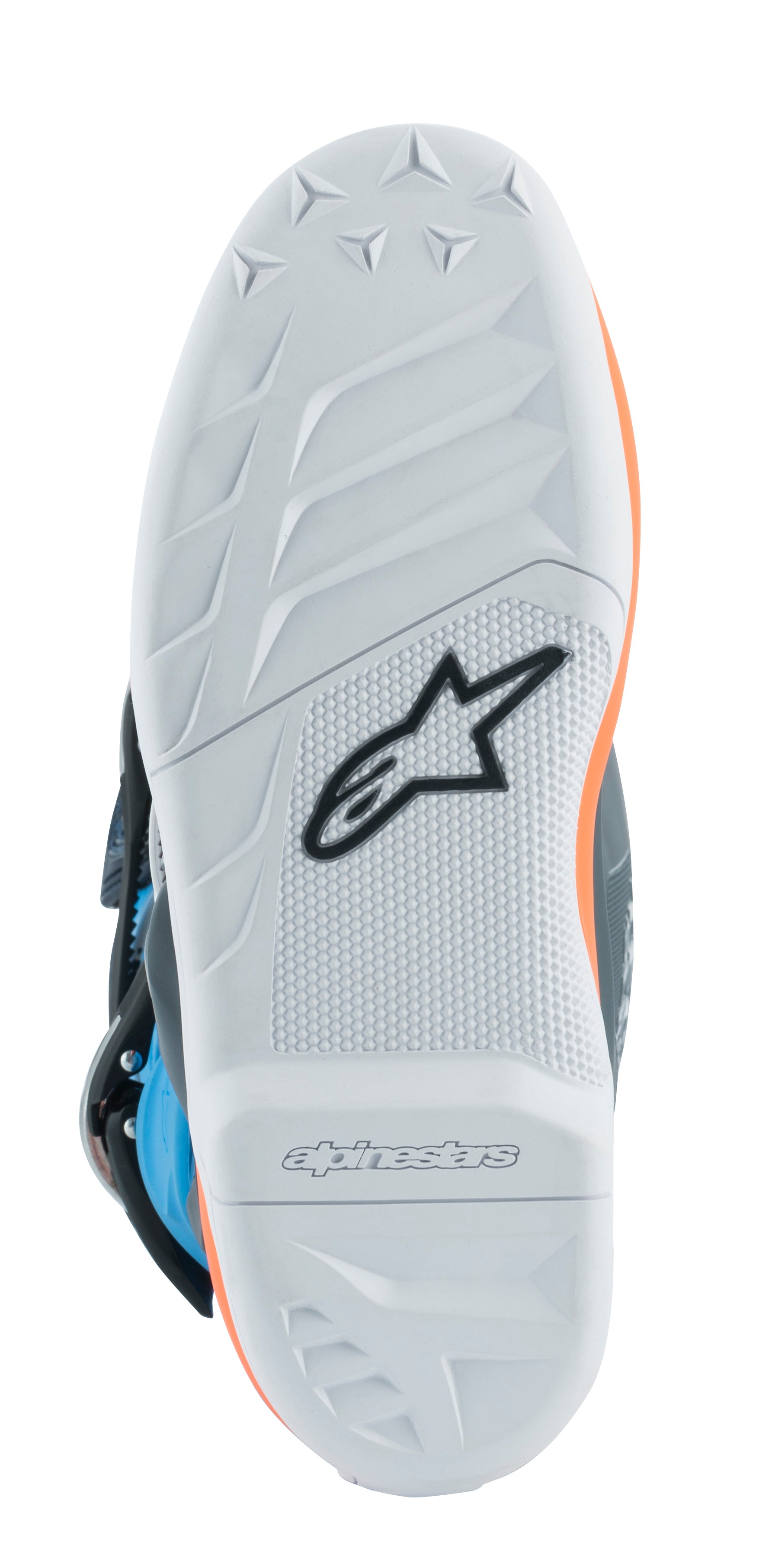 Tech 7s Magneto Le Boots Anthracite/Orange Sz 08