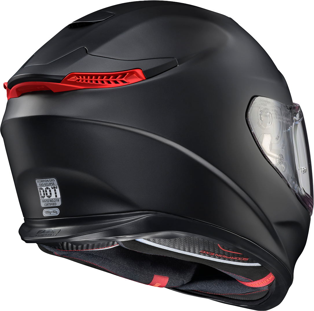 Exo Eclipse Full Face Helmet Matte Black 2x