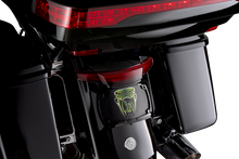 CIRO Taillight/License Plate Mount - Red Lens - Black 40474