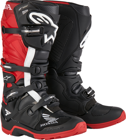 ALPINESTARS Tech 7 Enduro Drystar® Boots - Black/Red - US 10 / EU 44.5 2012723-1303-10